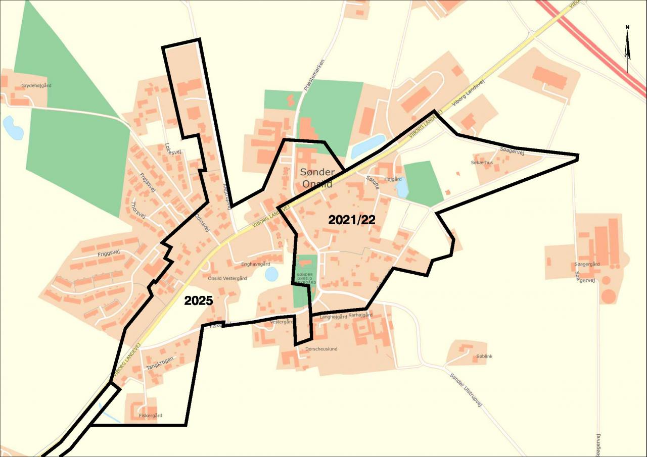 10 års plan for Sdr. Onsild