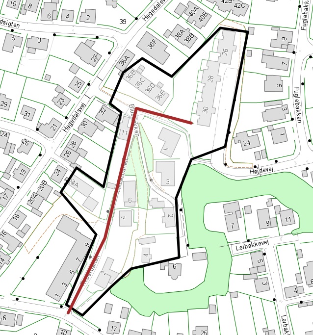 Projektområde Reberbanen Hobro